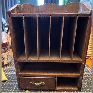 Vintage Wooden Organizer